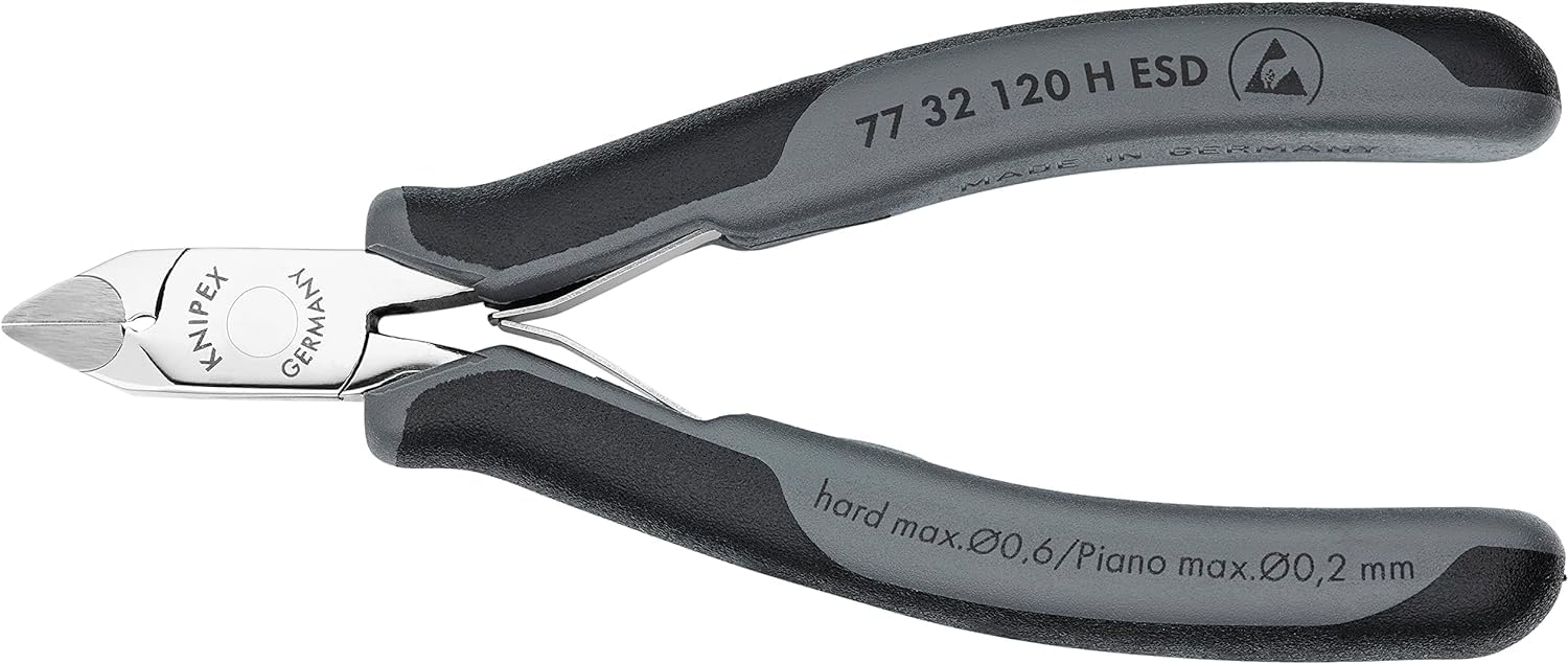 knipex-elektronik-seitenschneider-77-32-120-h-esd-120-mm-mit-hartmetallschneide image 3