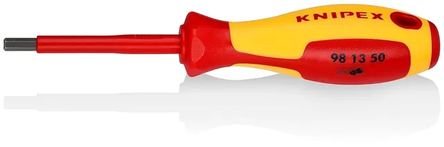 knipex-schraubendreher-vde-98-13-50-f-r-innensechskant-187-mm image 1