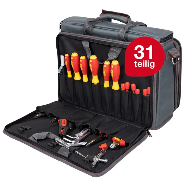wiha-werkzeug-set-service-techniker-30-tlg-vde-inkl-tasche-43879 image 1