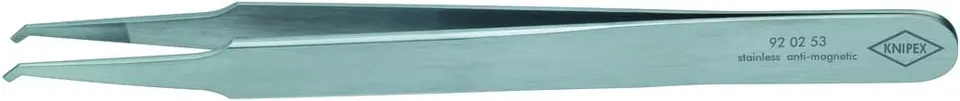 knipex-pr-zisions-pinzette-92-02-53-120-mm-glatt-mattiert image 1