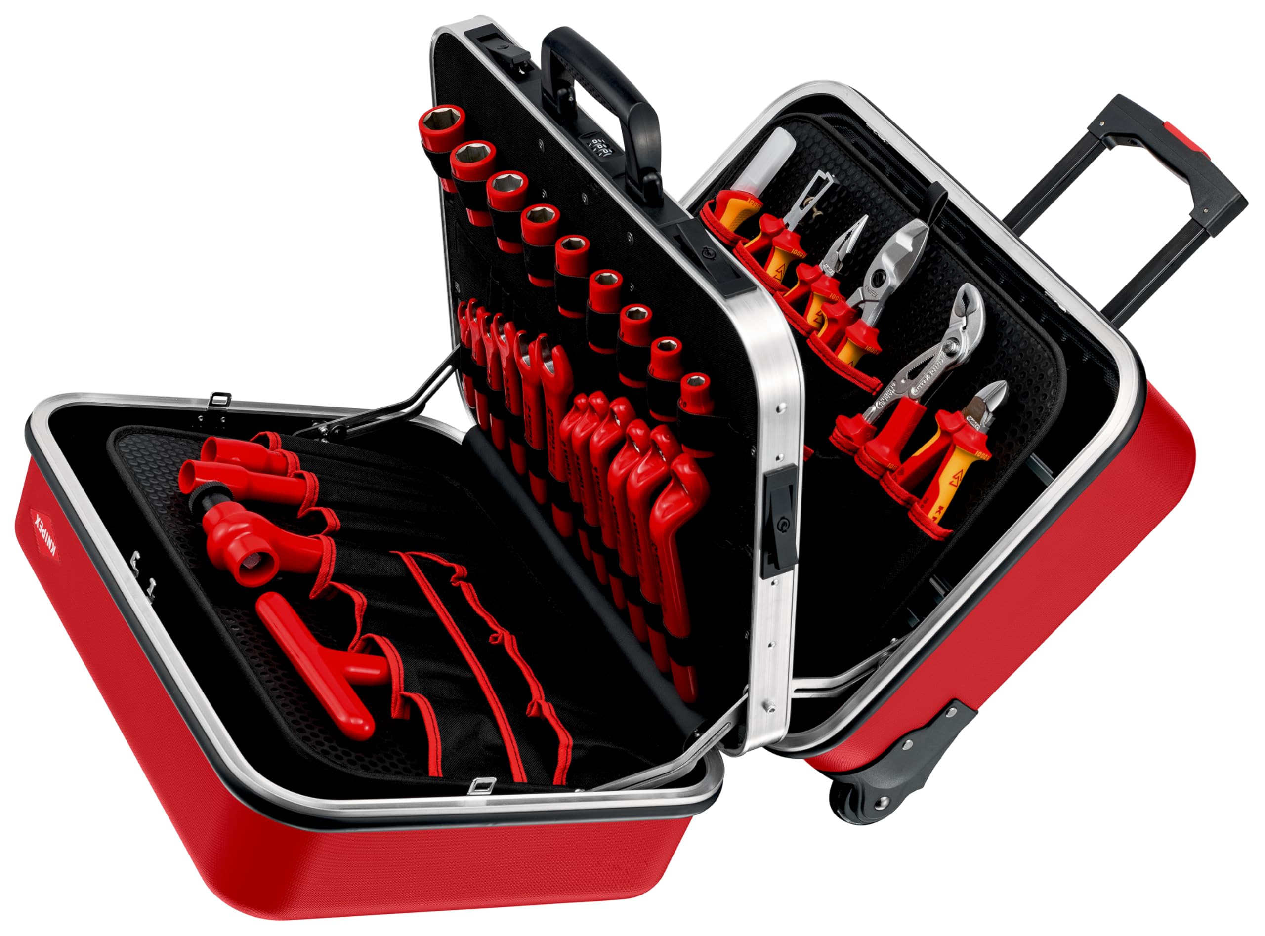 knipex-werkzeugkoffer-big-twin-move-red-elektro-kompetenz-98-99-15 image 2