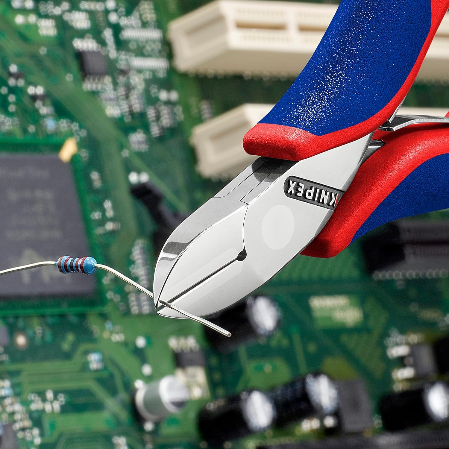 knipex-elektronik-seitenschneider-77-02-115-115-mm-mit-doppelfeder image 4