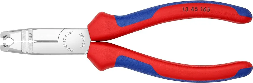 knipex-13-45-165-abmantelungszange-verchromt-165-mm image 1