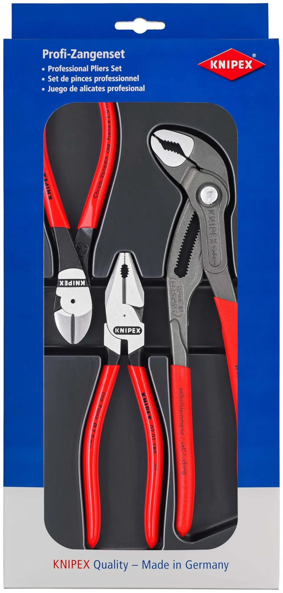 knipex-00-20-10-kraft-paket-3-teilig-02-01-180-87-01-250-74-01-160 image 1