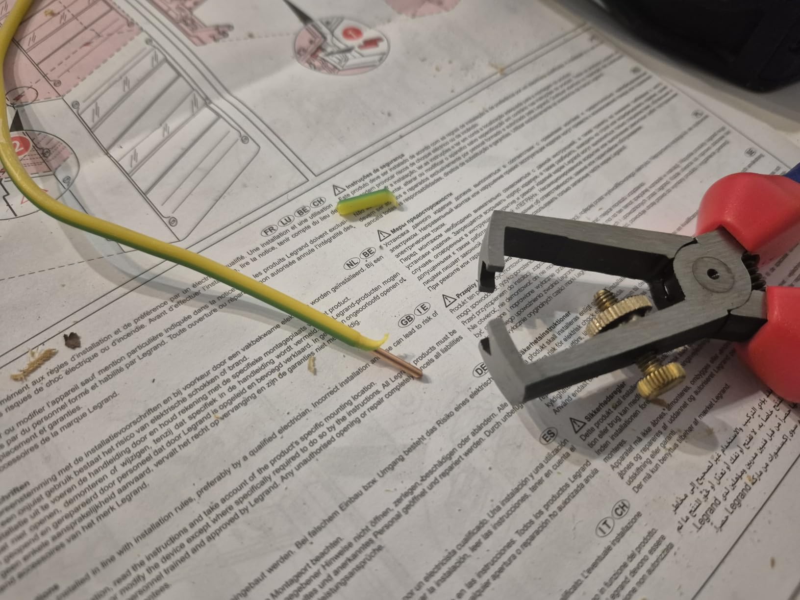 Für dicke Kabel grenzwertig
