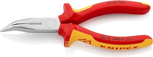 knipex-25-26-160-flachrundzange-mit-schneide-vde-160-mm-verchromt image 6