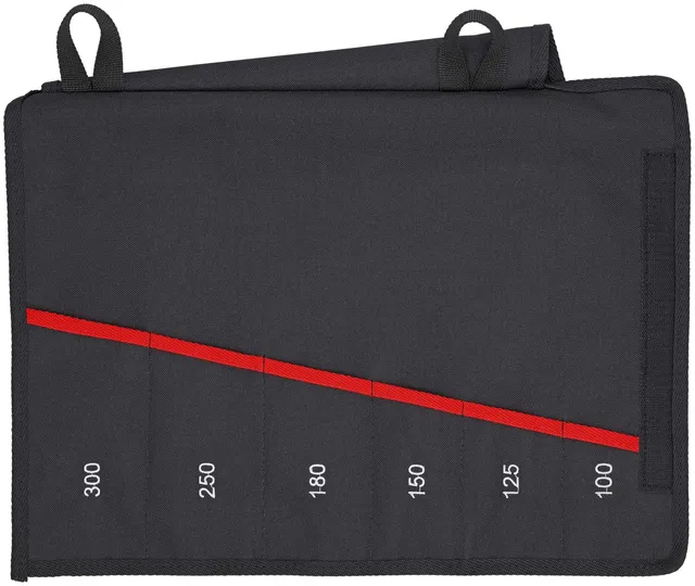 knipex-rolltasche-f-r-zangenschl-ssel-leer-00-19-55-s4-le-6-f-cher-340-mm image 1