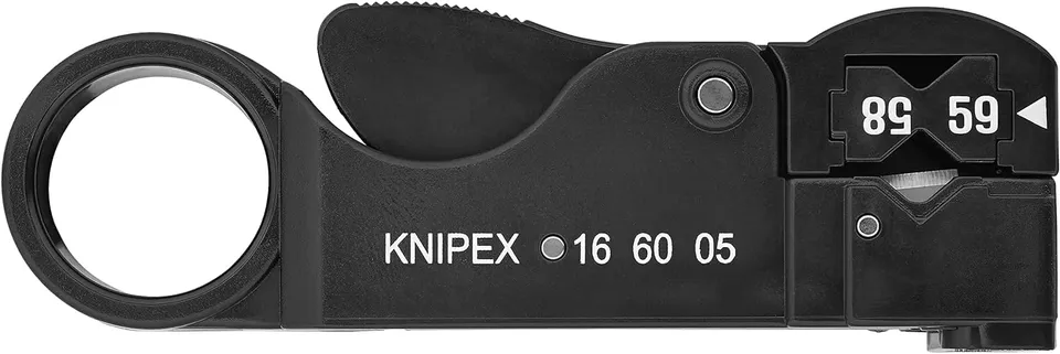knipex-abisolierwerkzeug-f-r-koaxialkabel-105-mm-16-60-05-sb image 1