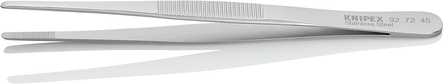 knipex-92-72-45-universalpinzette-145-mm-mattiert-geriffelt image 2