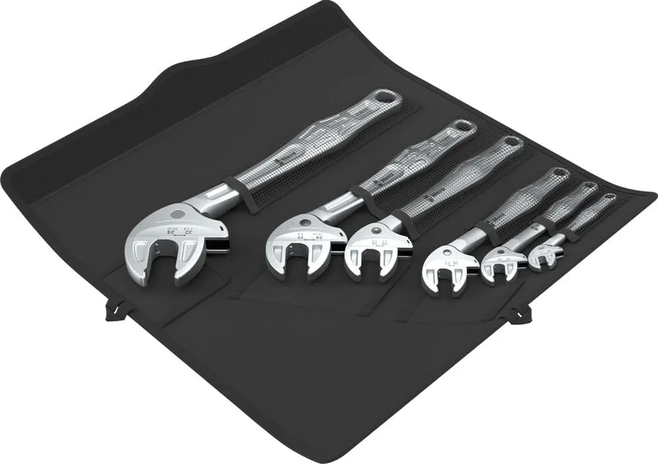 wera-6004-joker-6-set-1-selbstjustierender-maulschl-ssel-satz-6-teilig-7-32-mm image 1