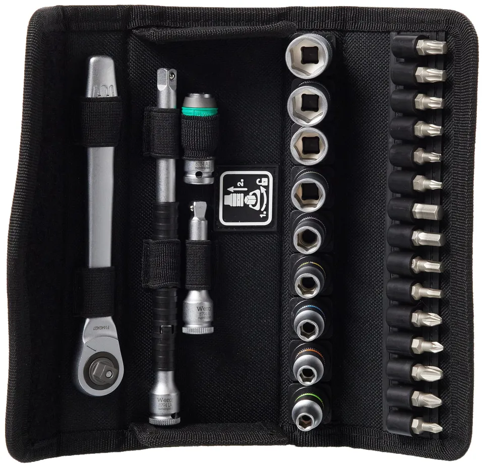 wera-8100-sa-8-zyklop-metal-knarrensatz-1-4-zoll-28-teilig-05004018001 image 1