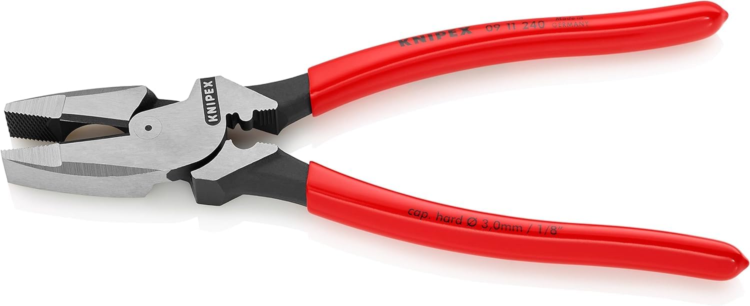 knipex-kraft-kombizange-09-11-240-lineman-s-pliers-240-mm image 2