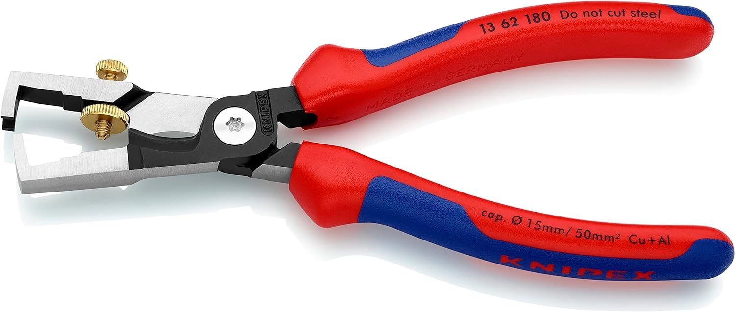 knipex-strix-13-62-180-abisolierzange-mit-kabelschere-180-mm image 2