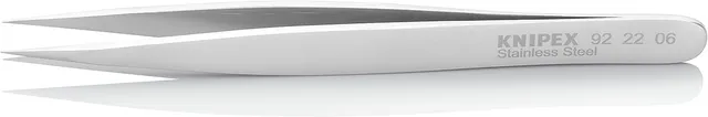 knipex-92-22-06-universalpinzette-120-mm-mattiert-glatt-edelstahl image 1
