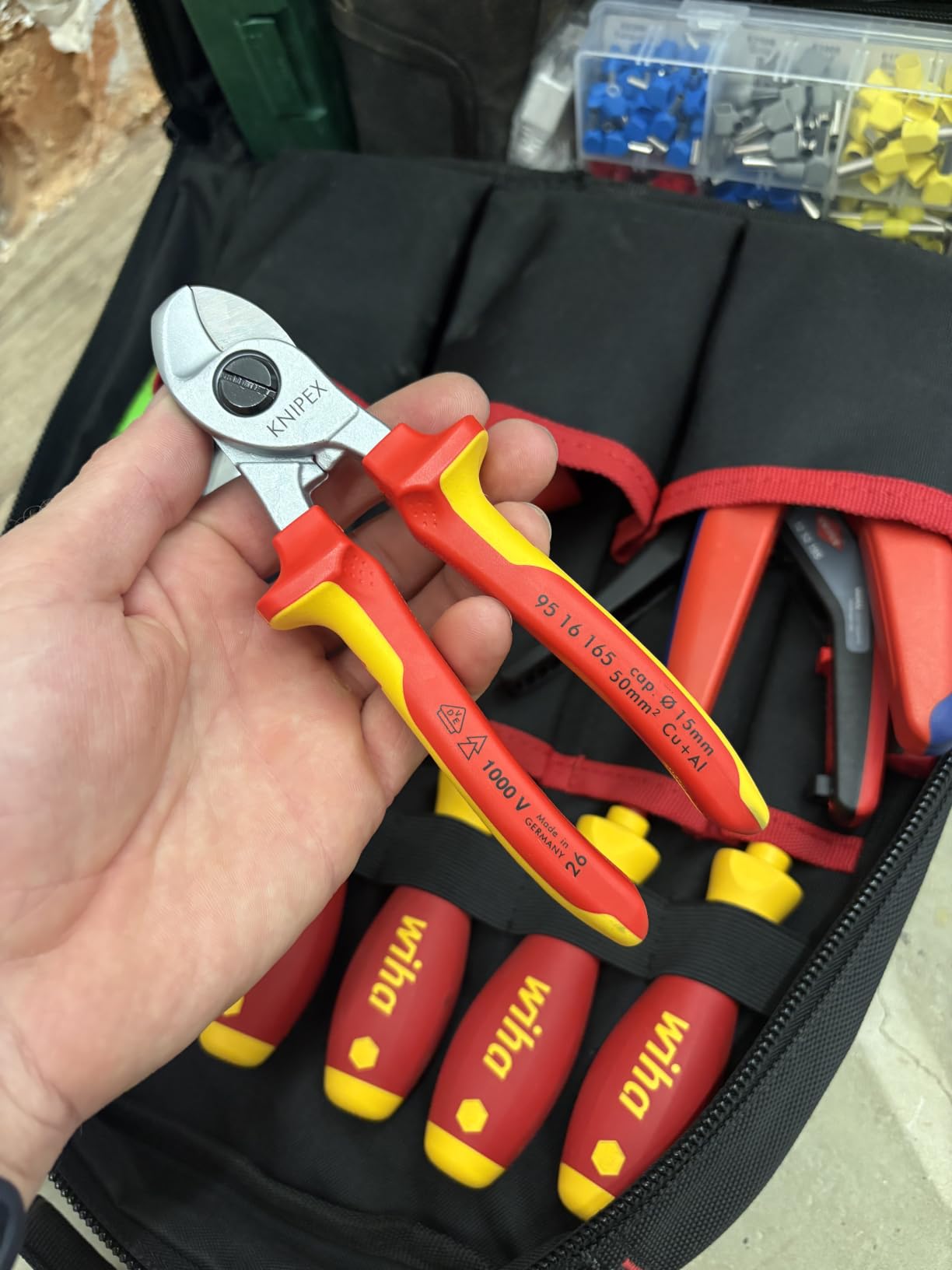 Sauberer Schnitt, top Handlage