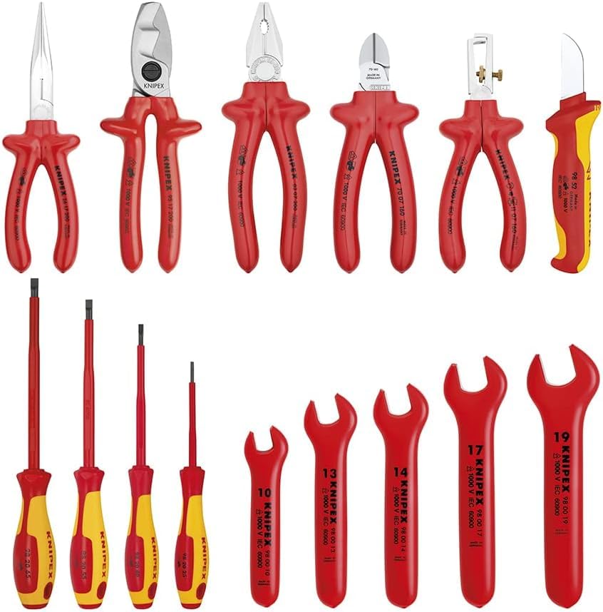 knipex-werkzeug-rolltasche-98-99-13-15-teilig-mit-isolierten-werkzeugen image 6