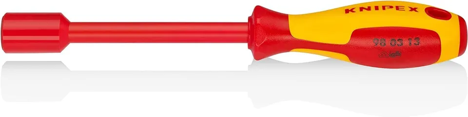 knipex-steckschl-ssel-98-03-13-vde-gepr-ft-237-mm-mit-schraubendreher-griff image 1