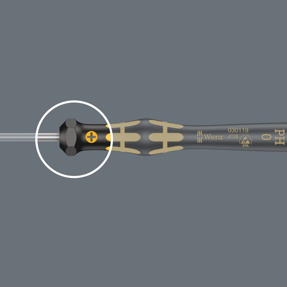 wera-1550-kraftform-micro-esd-kreuzschlitz-schraubendreher-ph-000-x-40-mm image 6