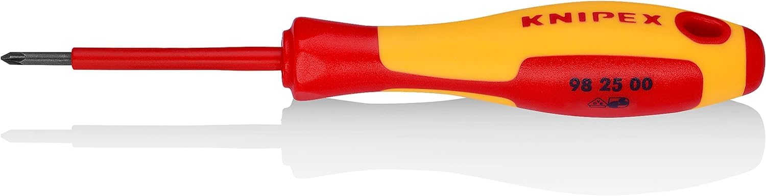 knipex-schraubendreher-vde-98-25-00-pozidriv-pz-162-mm image 1