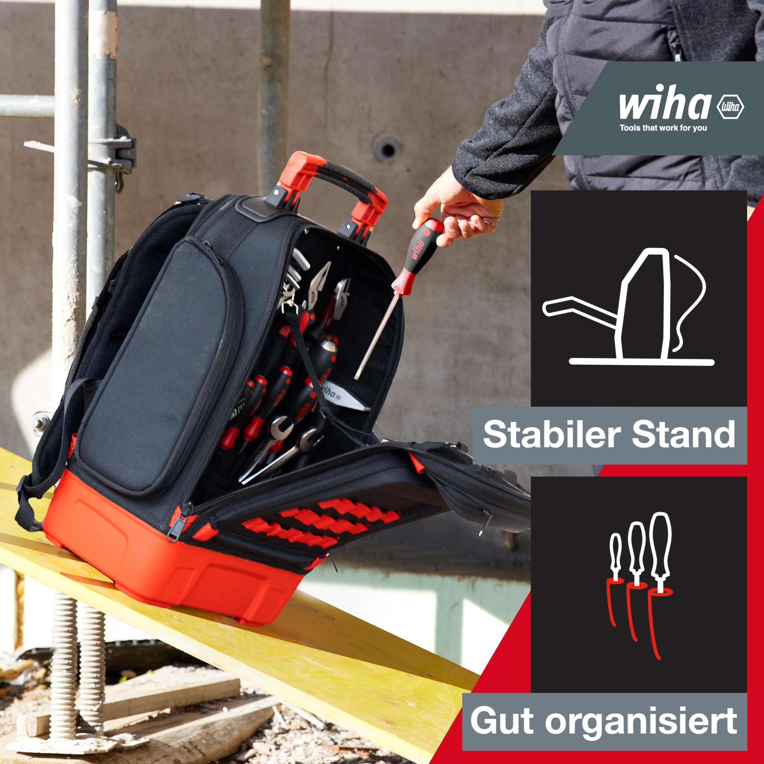 wiha-mechaniker-werkzeugrucksack-41-tlg-45529-mit-standboden-und-laptopfach image 6
