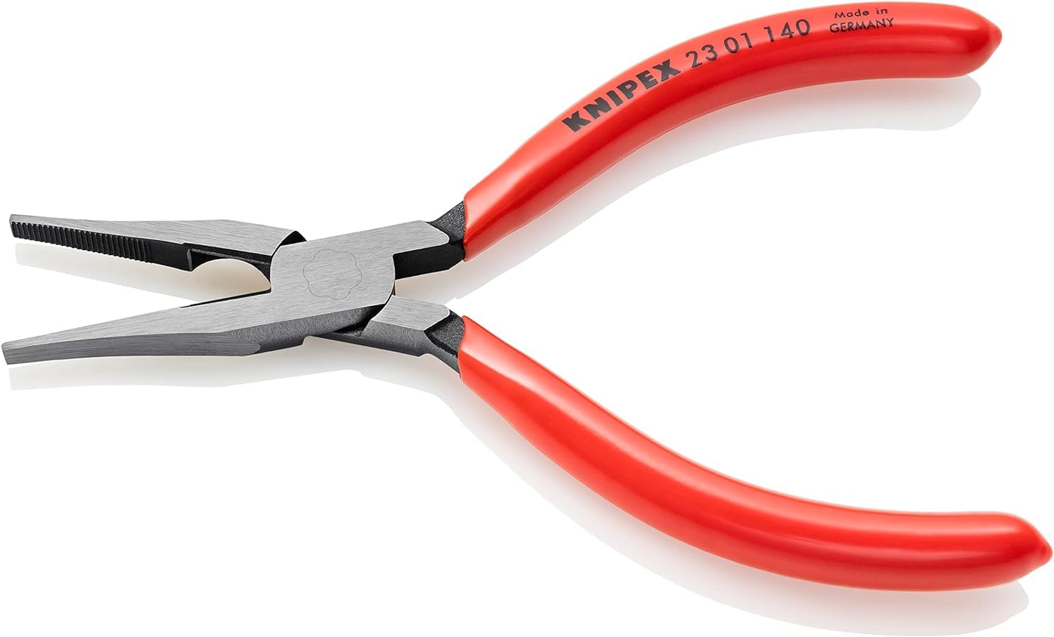 knipex-flachzange-mit-schneide-23-01-140-140-mm-feinmechanikerzange image 2