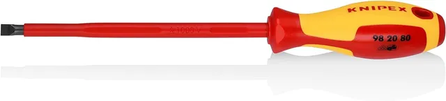 knipex-schraubendreher-vde-98-20-80-schlitz-295-mm image 1