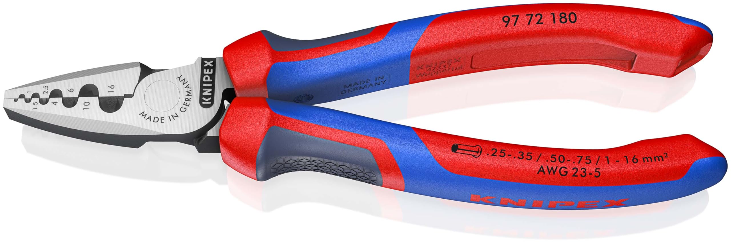 knipex-97-72-180-crimpzange-f-r-aderendh-lsen-180-mm image 1