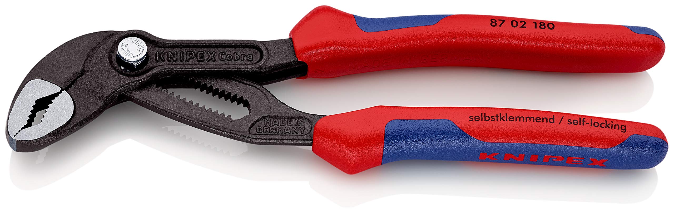 knipex-cobra-87-02-180-sb-hightech-wasserpumpenzange-180-mm-sb-karte image 1
