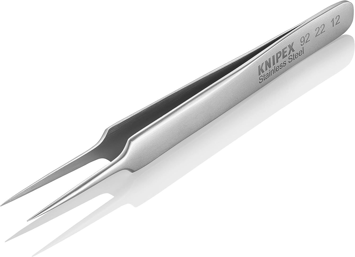 knipex-92-22-12-universalpinzette-110-mm-mattiert-glatt-edelstahl image 3
