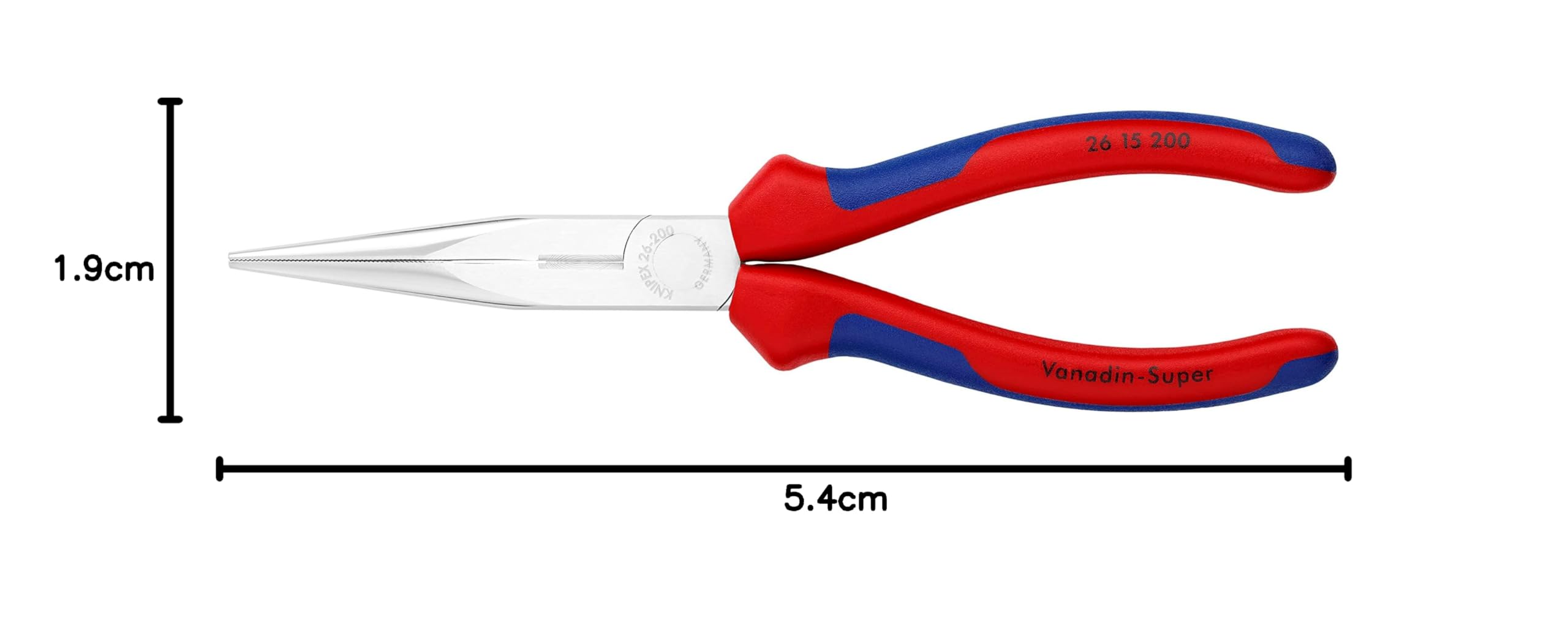 knipex-flachrundzange-mit-schneide-26-15-200-storchschnabelzange-200-mm-verchrom image 7
