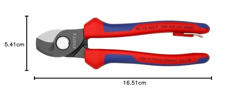 knipex-kabelschere-95-12-165-t-br-niert-165-mm-mit-absturzsicherung image 8