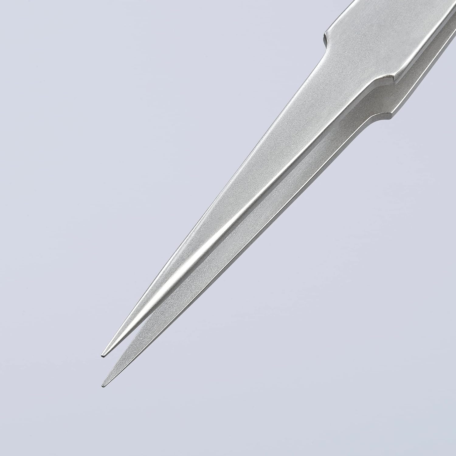 knipex-92-22-13-universalpinzette-glatt-mattiert-130-mm-edelstahl image 5