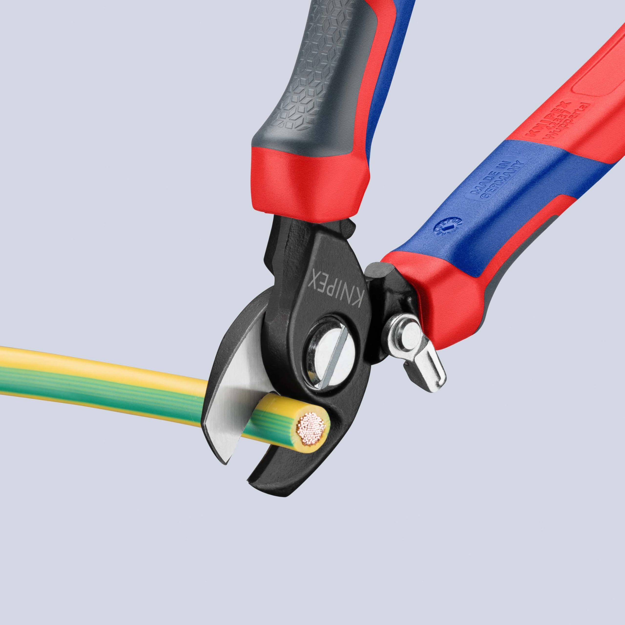 knipex-kabelschere-95-22-165-180-mm-mit-ffnungsfeder-und-comfort-griffen image 3