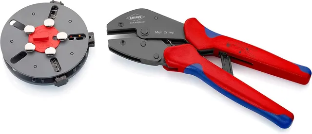 knipex-multicrimp-crimpzange-97-33-01-mit-wechselmagazin-250-mm image 1