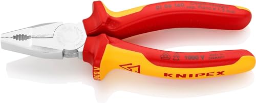 knipex-01-06-160-kombizange-verchromt-vde-isoliert-160-mm image 6
