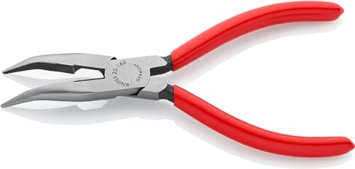 knipex-flachrundzange-25-21-160-mit-schneide-160-mm-radiozange image 8