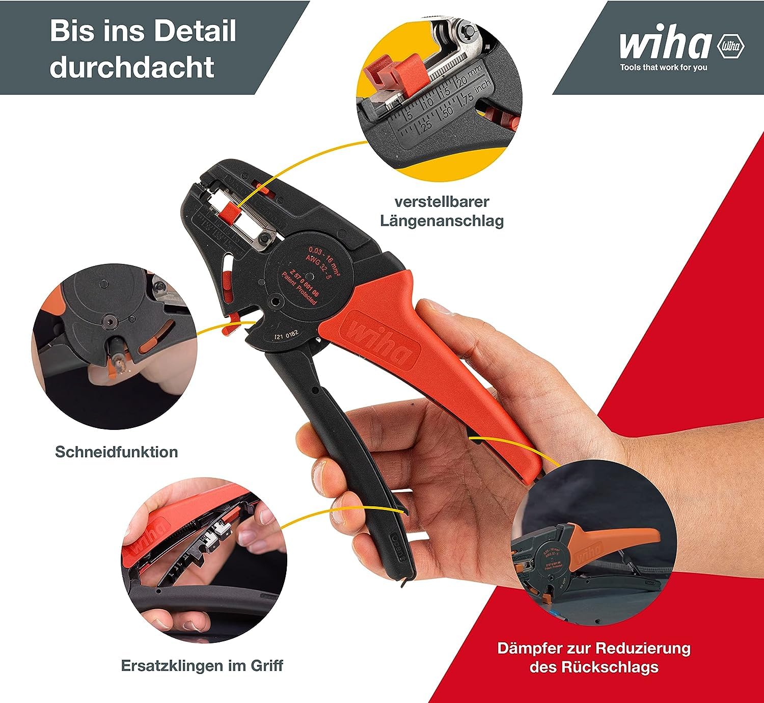 wiha-automatische-abisolierzange-42062-f-r-0-03-16-mm-mit-l-ngenanschlag image 3