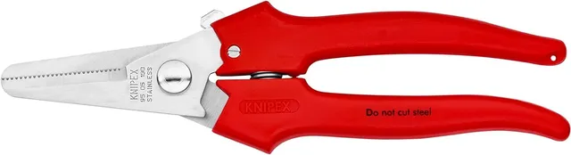 knipex-95-05-190-kombischere-190-mm-mit-kunststoff-griff image 1