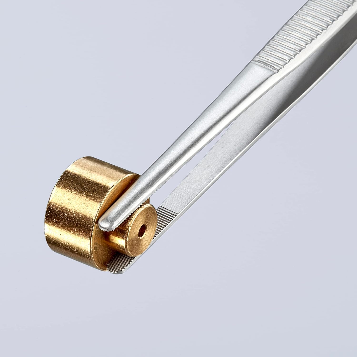 knipex-92-64-43-universalpinzette-mattiert-geriffelt-120-mm image 4