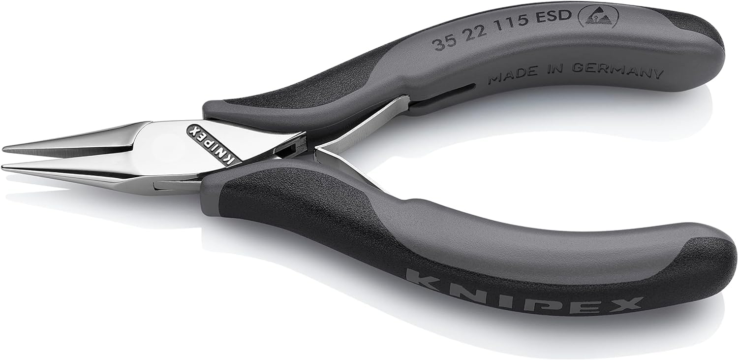 knipex-elektronik-greifzange-esd-35-22-115-esd-115-mm-flachzange-f-r-elektronik image 2