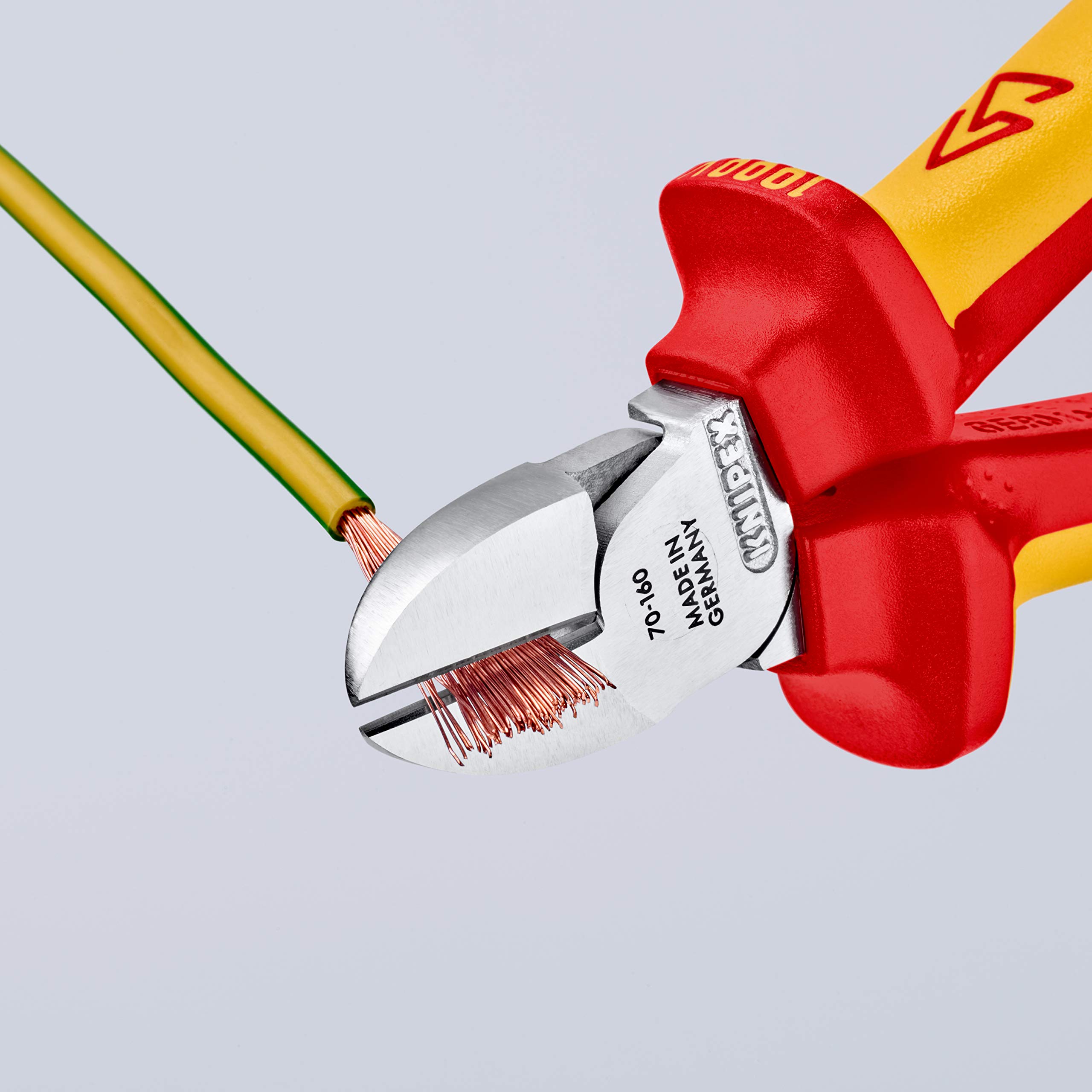 knipex-70-06-160-t-seitenschneider-160-mm-vde-mit-absturzsicherung image 2