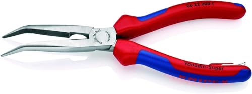 knipex-flachrundzange-mit-schneide-26-22-200-t-storchschnabelzange-200-mm image 8