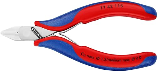 knipex-elektronik-seitenschneider-77-42-115-mehrkomponenten-h-llen-115-mm image 8