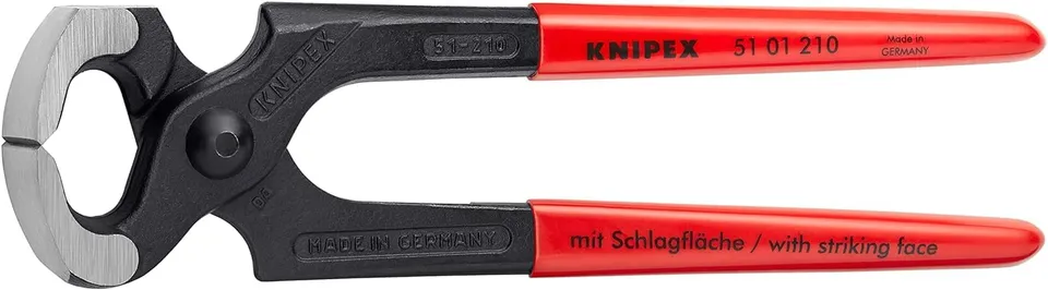 knipex-hammerzange-51-01-210-210-mm-mit-kunststoffgriff image 1