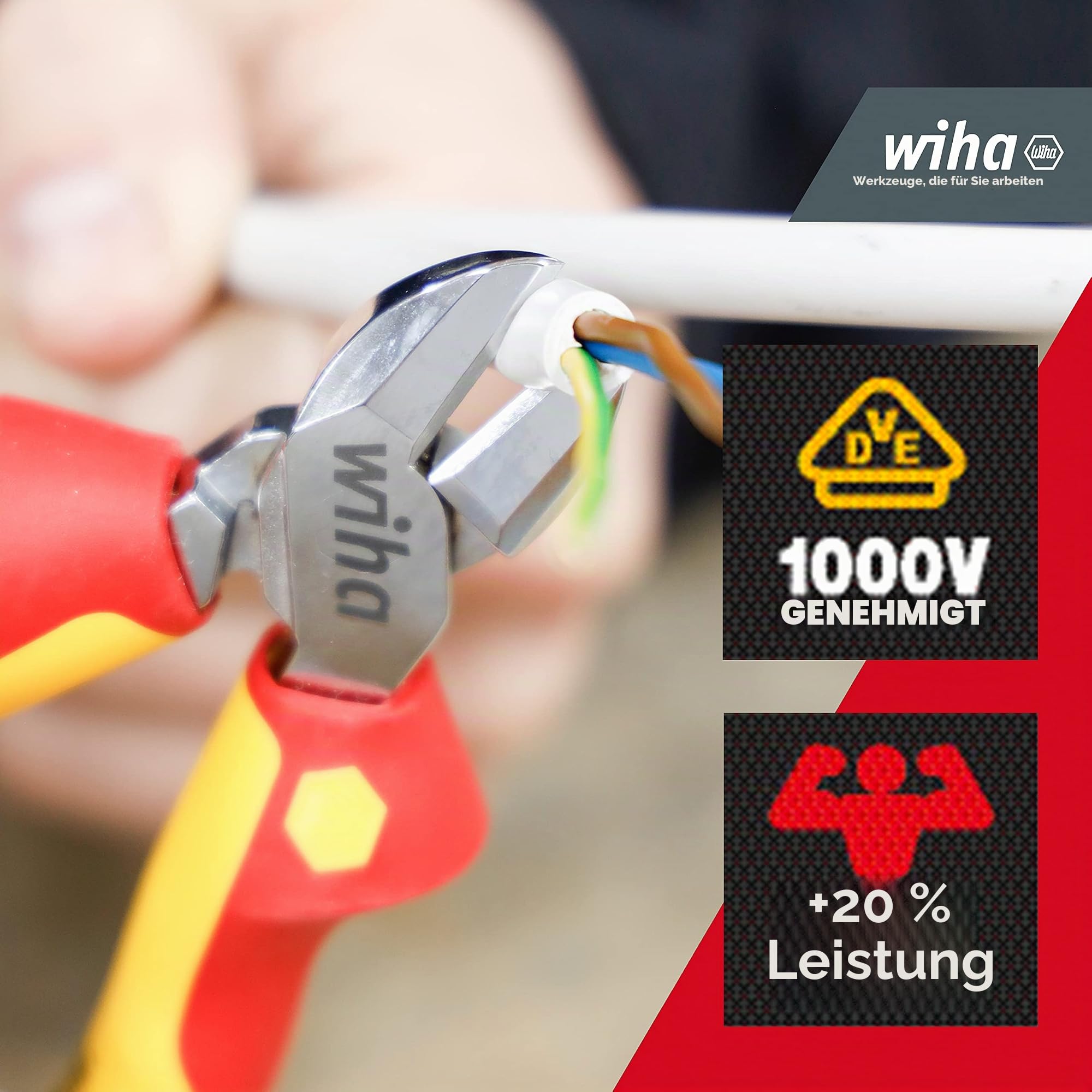 wiha-professional-electric-seitenschneider-43463-mit-dynamicjoint-180-mm-vde-kab image 2