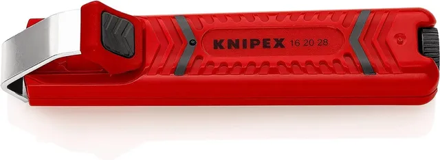 knipex-abmantelungswerkzeug-16-20-28-sb-130-mm-mit-schleppklinge image 1