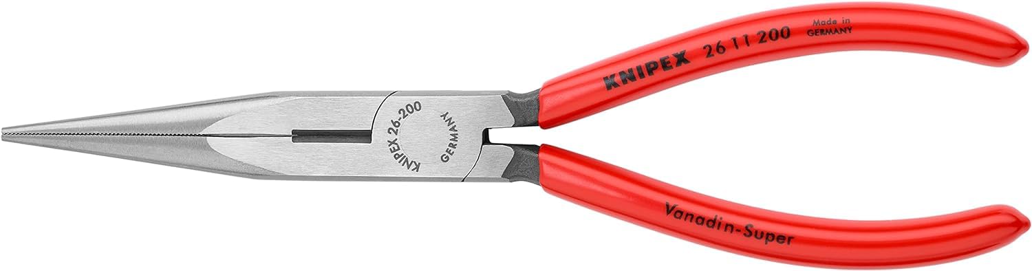 knipex-26-11-200-sb-flachrundzange-mit-schneide-200-mm-storchschnabelzange image 3