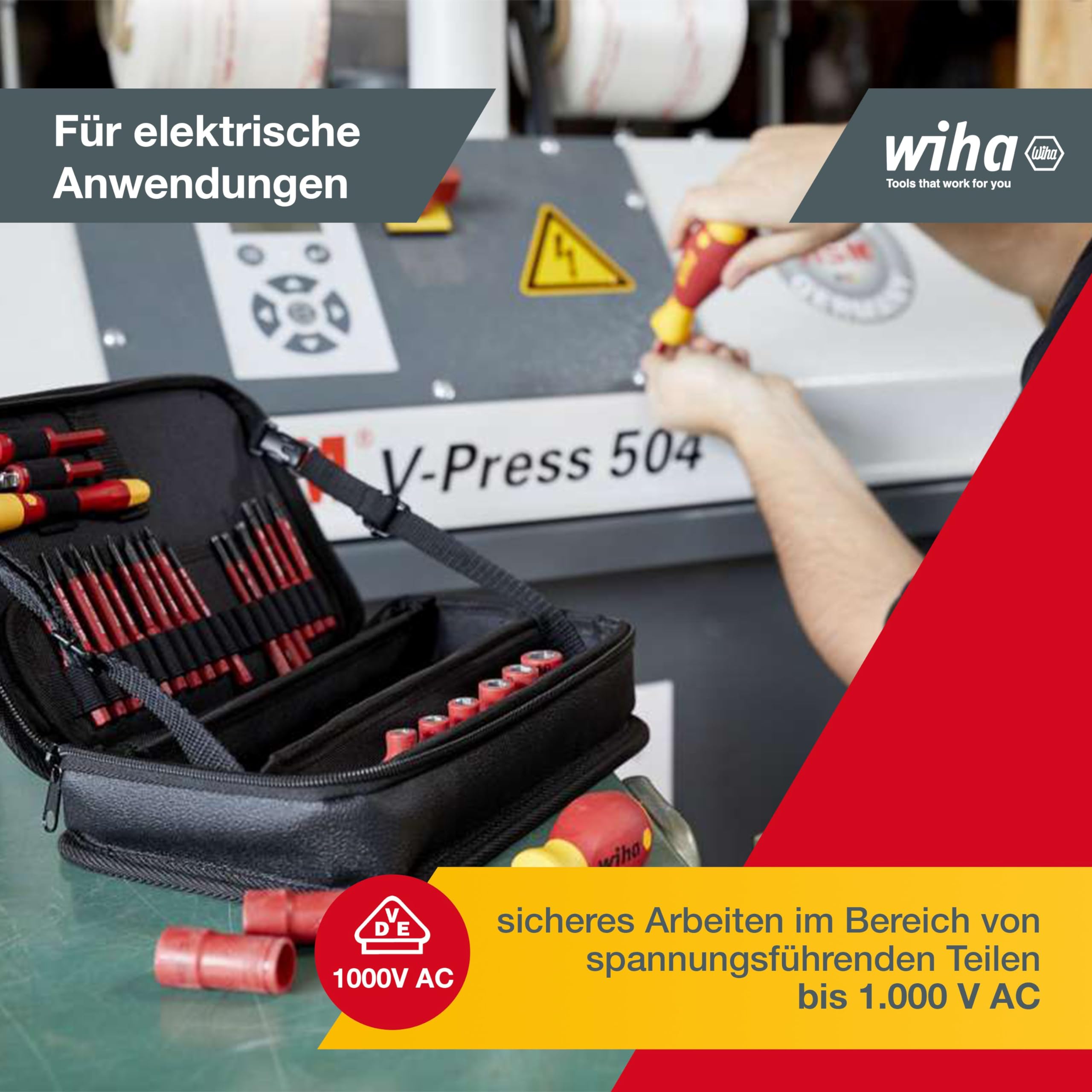 wiha-slimvario-electric-elektriker-werkzeug-set-32-teilig-43465-mit-funktionstas image 4