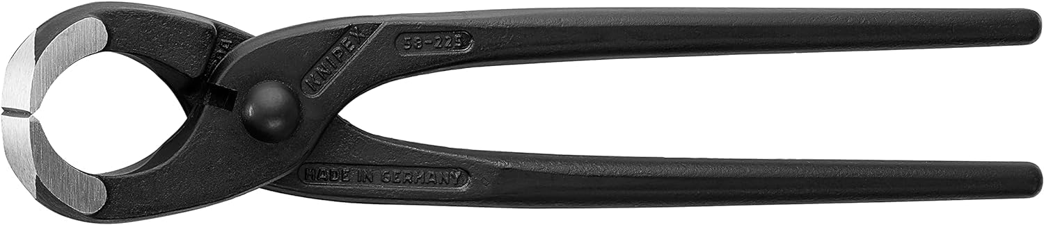 knipex-t-pferzange-ziegelkneifzange-58-30-225-schwarz-atramentiert-225-mm image 3