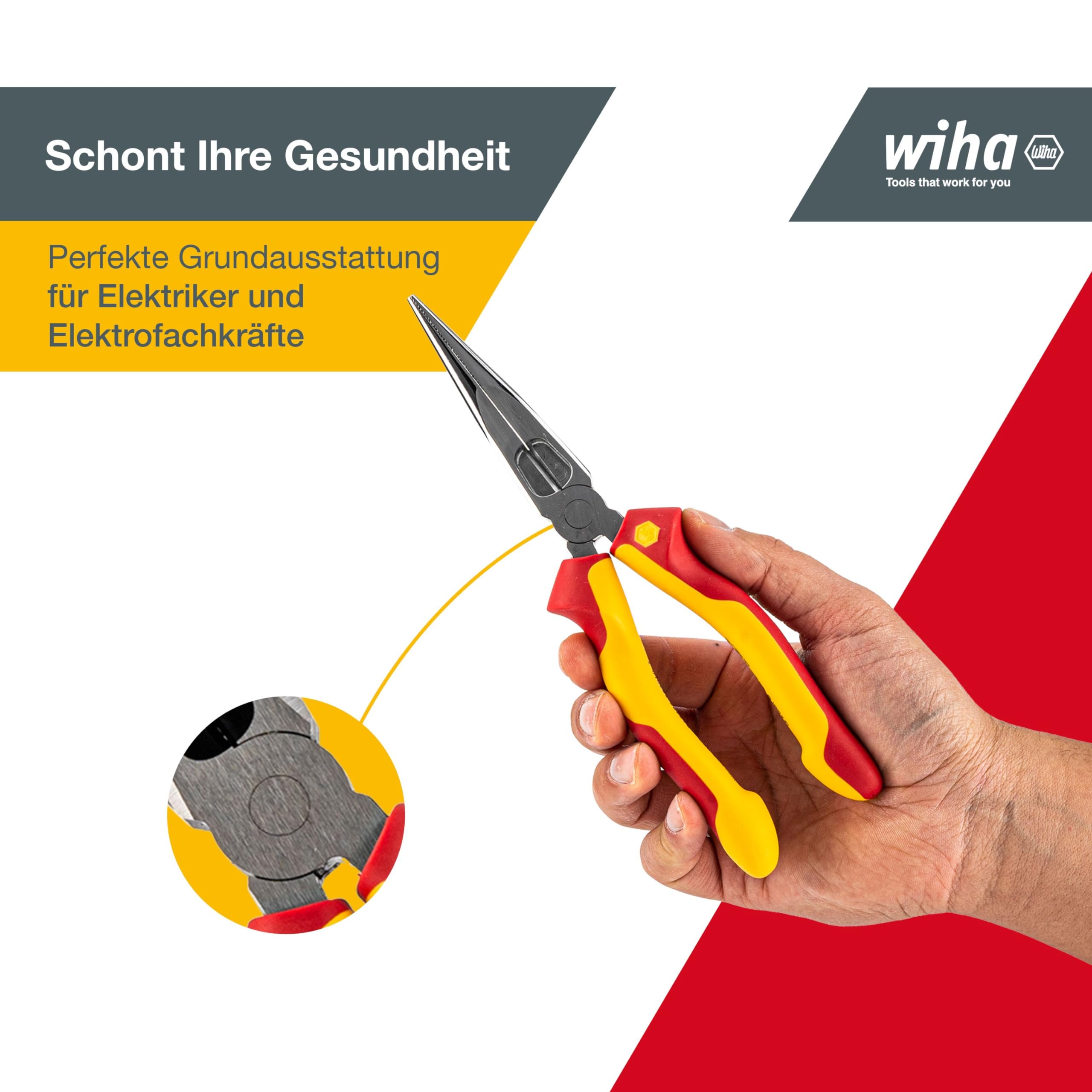 wiha-flachrundzange-professional-electric-160-mm-vde-27422 image 4
